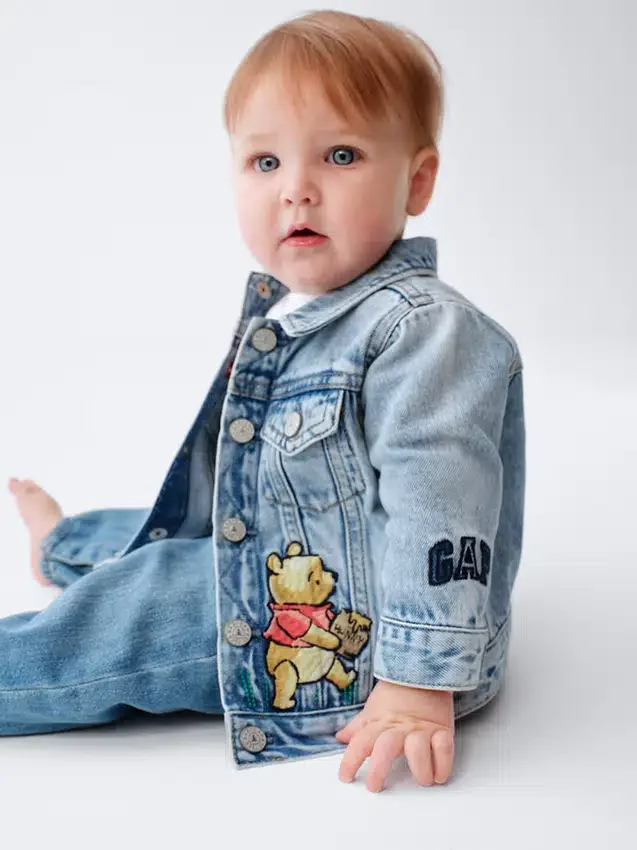 Veste en jean « Baby Winnie l'ourson »