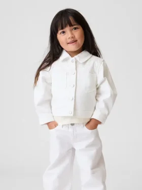 Veste en jean à œillets pour Bébé & Enfant