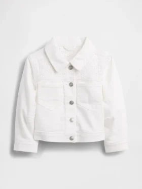 Veste en jean à œillets pour Bébé & Enfant