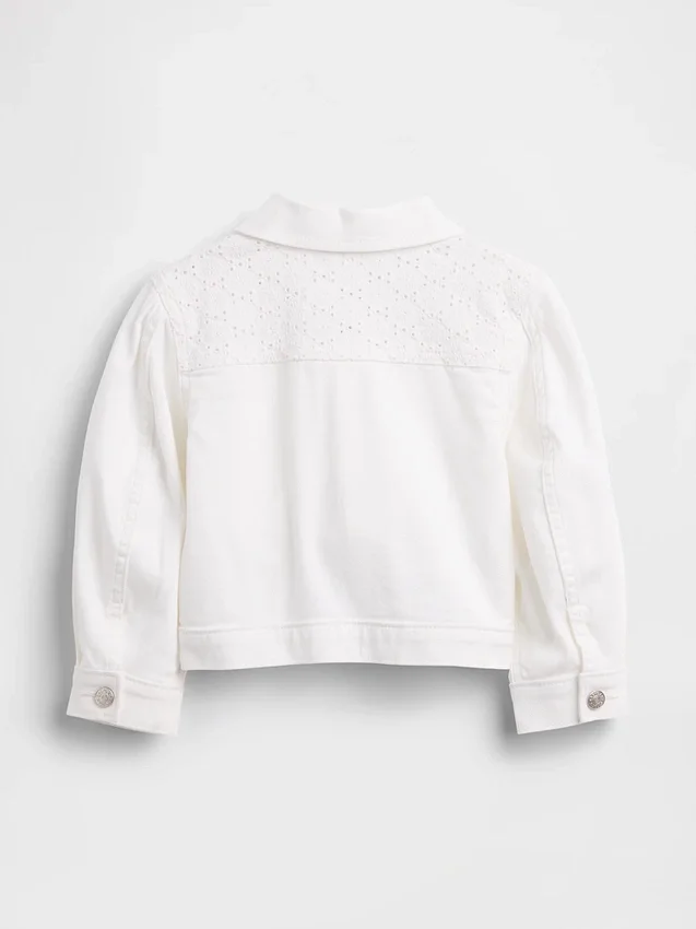 Veste en jean à œillets pour Bébé & Enfant