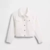Veste en jean à œillets pour enfant