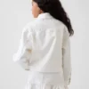 Veste en jean à œillets pour enfant
