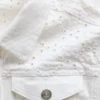 Veste en jean à œillets pour enfant