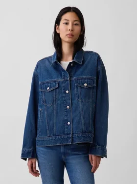 Veste en jean oversize Icon