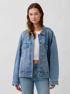Veste en jean oversize Icon