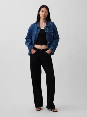 Veste en jean oversize Icon
