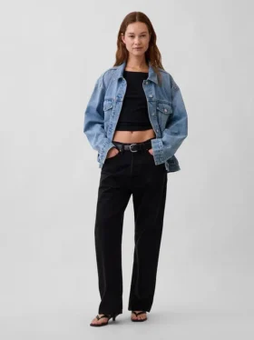 Veste en jean oversize Icon