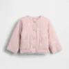 Veste matelassée brodée de fleurs pour Bébé & Enfant