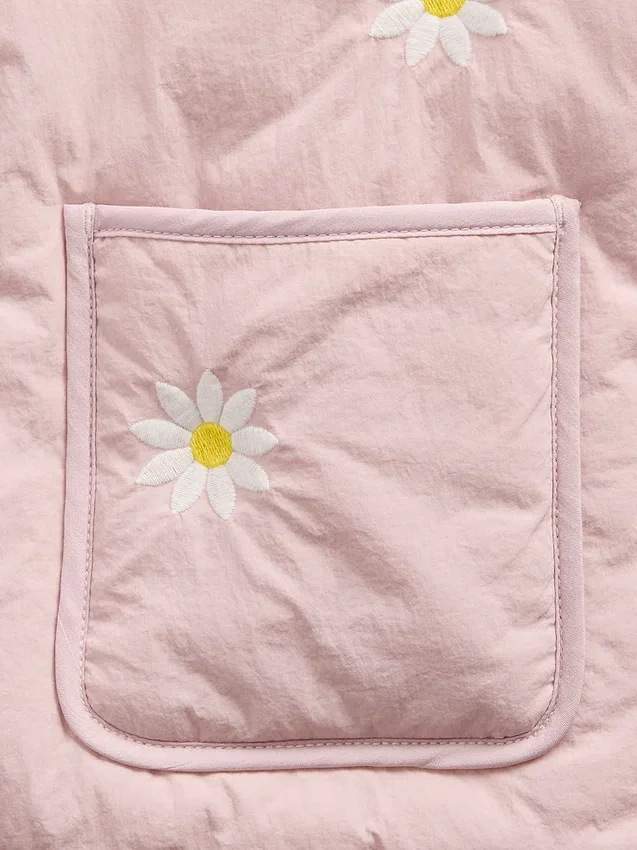 Veste matelassée brodée de fleurs pour Bébé & Enfant