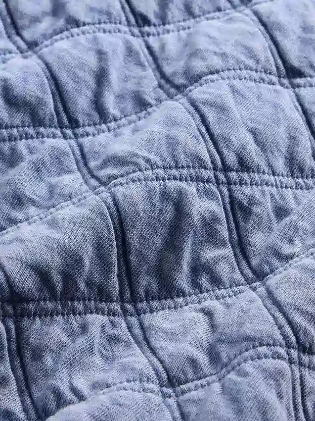 Veste matelassée à fermeture éclair oversize pour enfant
