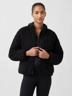 Veste réversible GapFit en sherpa
