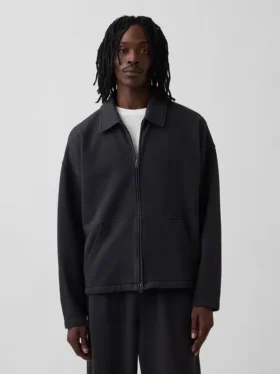 Veste zippée oversize épaisse pour adulte