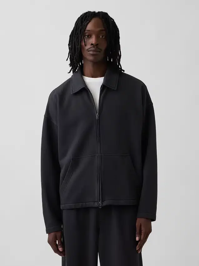 Veste zippée oversize épaisse pour adulte