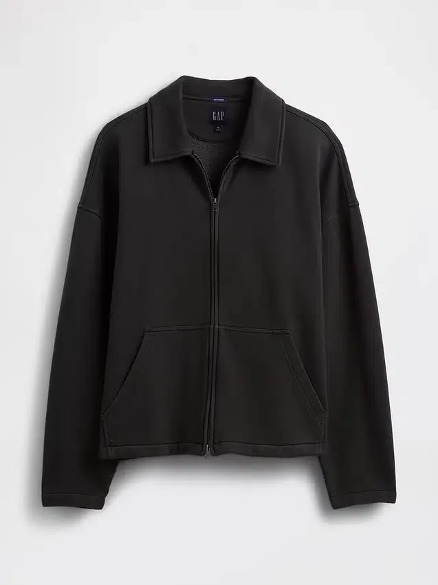 Veste zippée oversize épaisse pour adulte